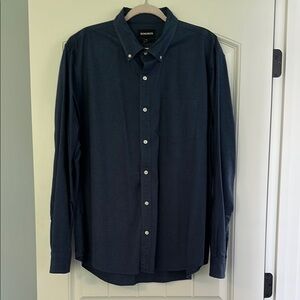 Bonobos Men's Deep Blue Casual Shirt